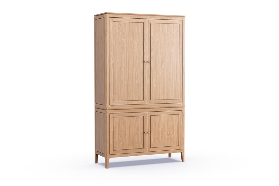 Buffet-kast 2-deurs massief - Theuns Eiken meubels