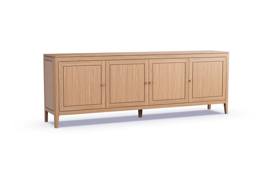 dressoir 4-deurs - Theuns Eiken meubels