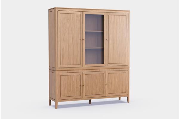 Fiera-eik-buffet-kast-3-deurs-massief-E02M