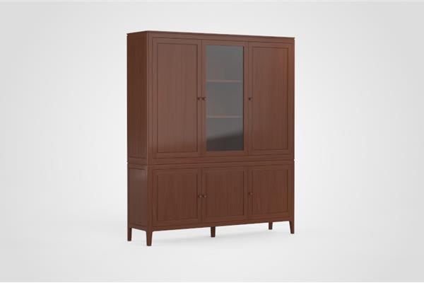 Buffet-kast 3-deurs massief - Eiken meubels