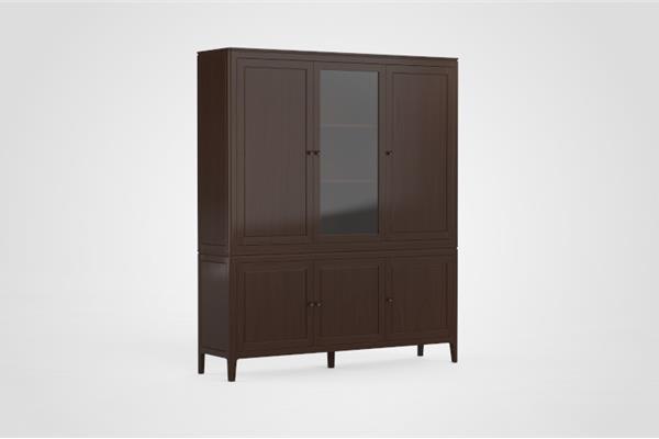 Buffet-kast 3-deurs massief - Eiken meubels