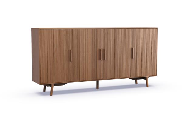 Highboard 4 portes en chêne massif – E14M