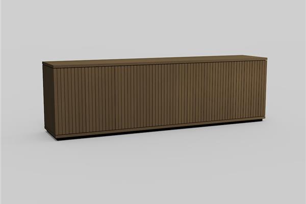 dressoir 4-deurs met plint - Eiken meubels