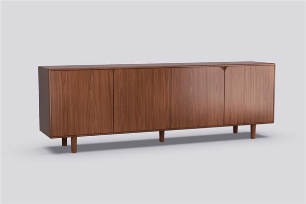 dressoir 4-deurs - Eiken meubels