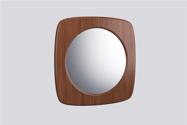 Miroir 90 x 90 cm - Meubles en chêne