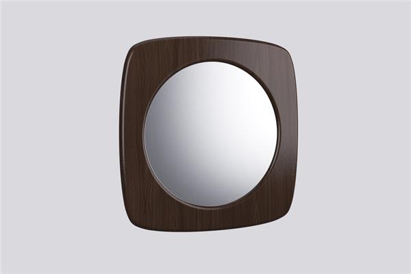 Miroir 90 x 90 cm - Meubles en chêne