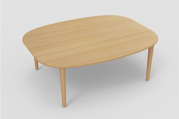 Verbreedtafel 210x108/164 - Eiken meubels