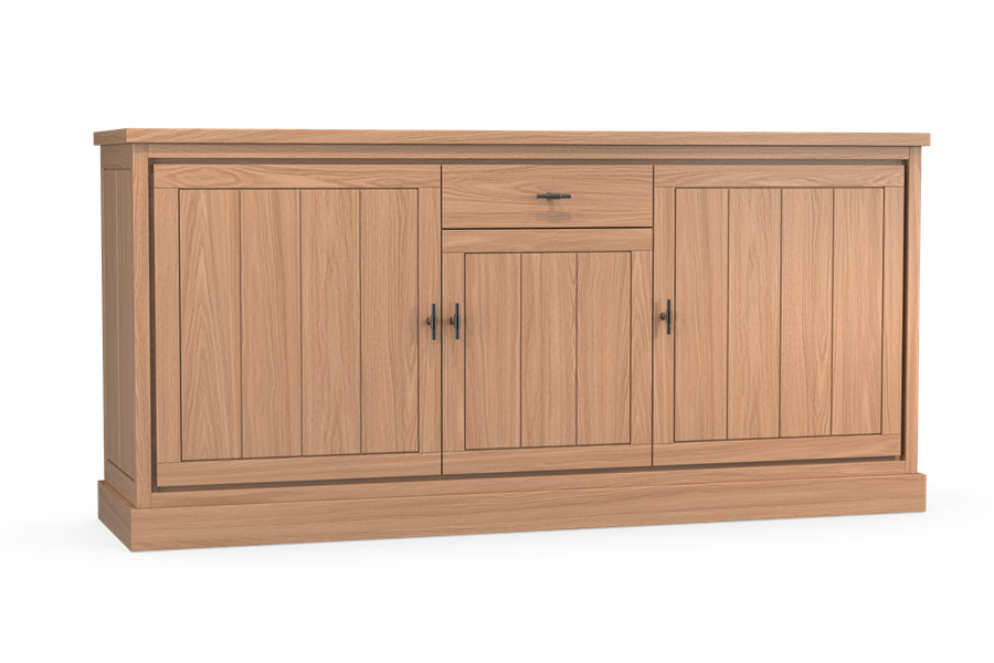 dressoir 3-deurs - Theuns Eiken meubels
