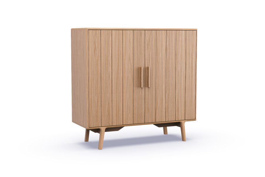 Highboard 2-deurs - Theuns Eiken meubels