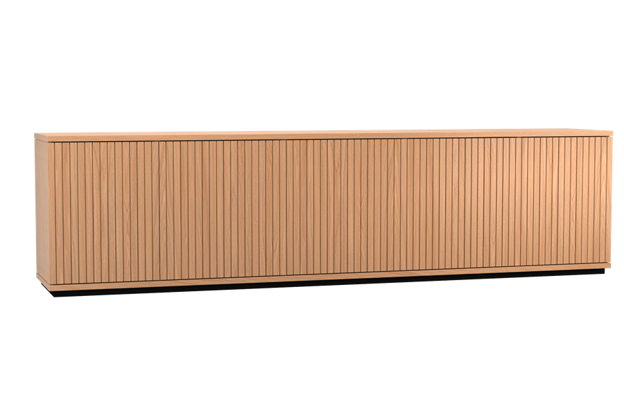 dressoir 5-deurs met plint - Theuns Eiken meubels