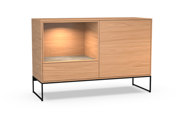 sideboard 2-doors open tray with base - Theuns