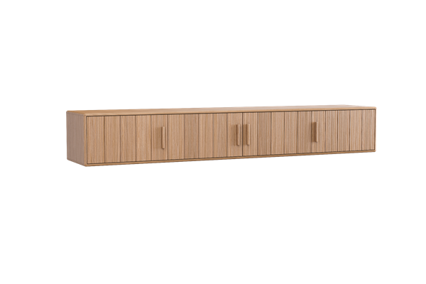 Wall-mounted TV cabinet with 4 doors - Theuns