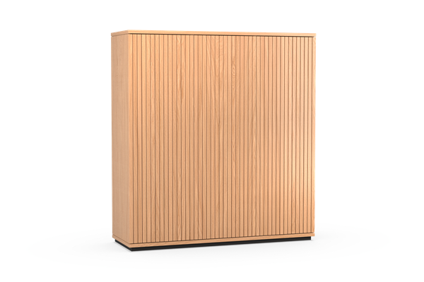 Armoire de rangement 3 portes avec plinthe - Theuns