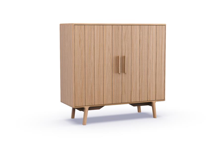 Highboard 2-deurs - Theuns Eiken meubels
