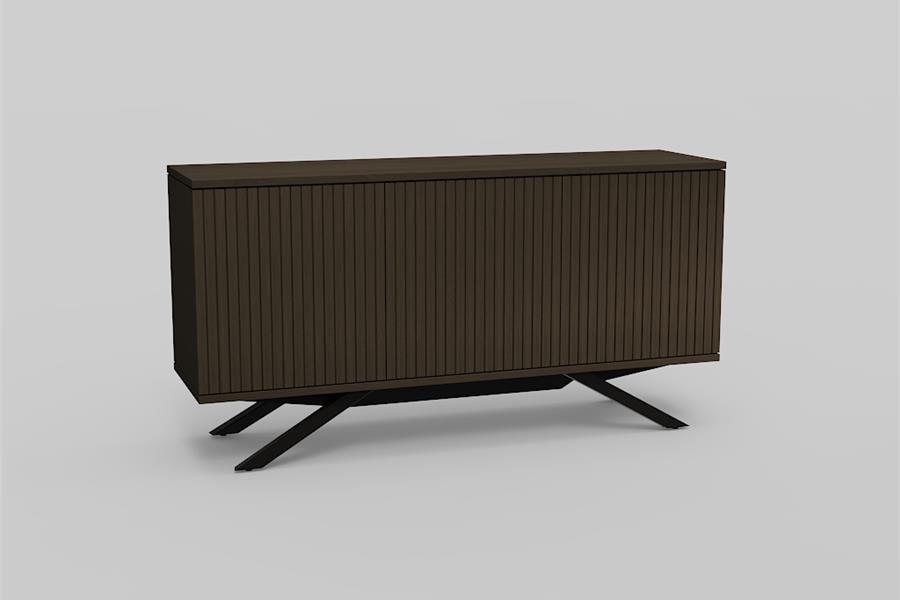 dressoir 3-deurs met sokkel - Theuns Eiken meubels